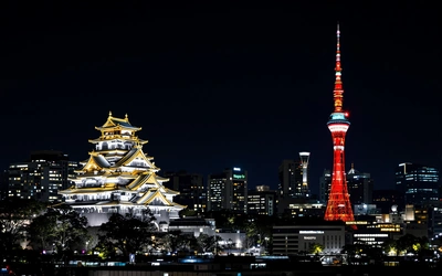 愛知の夜景や名古屋・栄を象徴する風景写真
